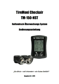 tm-150-D-titel TM-150 Handbuch D